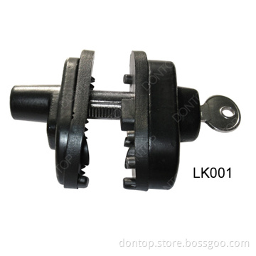 Rubber Armored Steel Trigger Gun Lock (LK001)